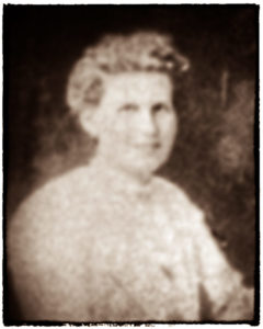 Suspected image of Elizabeth Balfour c. 1910.